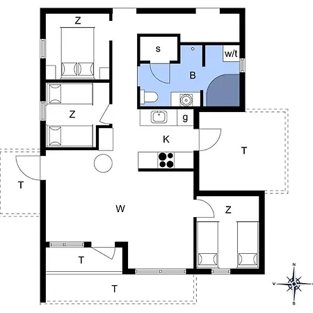 Bl1051-pandrup-rodhus-skolevej-11 Pandrup